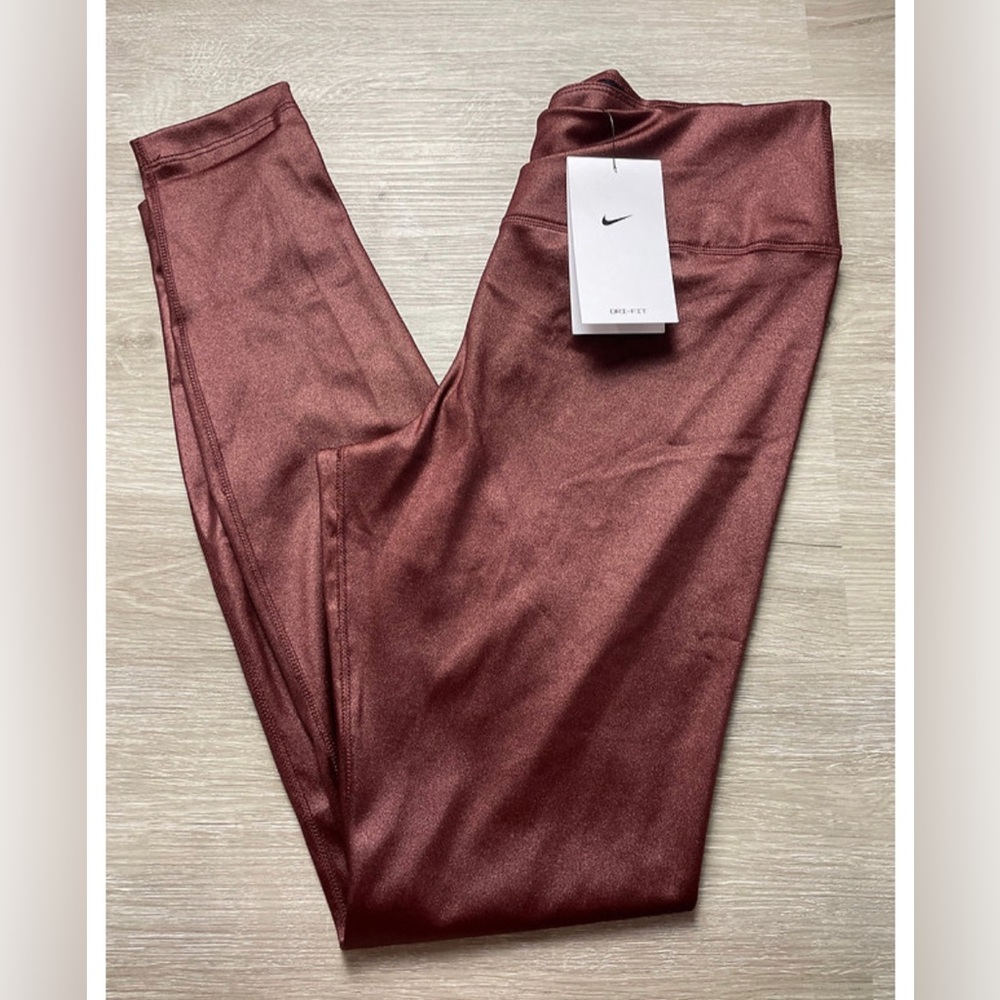 Nike Shine Leggings Mid Rise Full Length